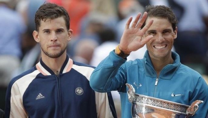 Thiem: Easier to watch Nadal on TV in French Open final
