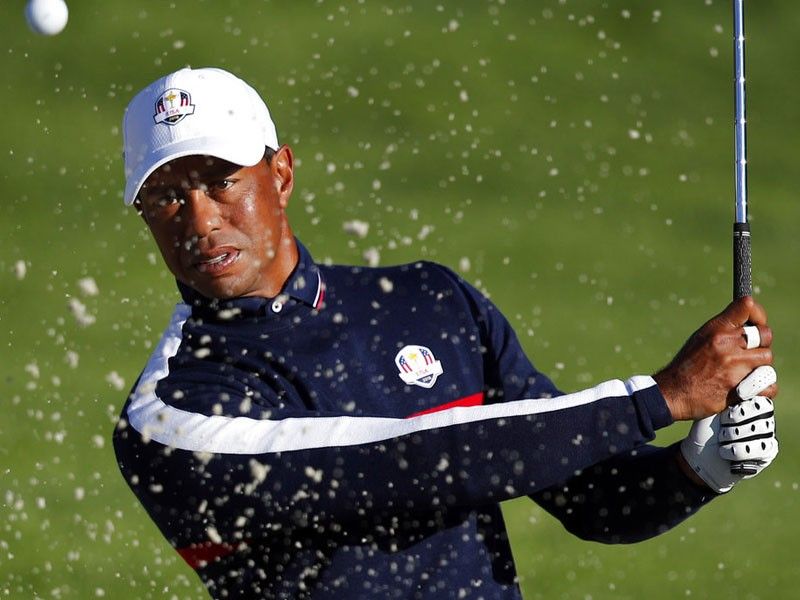 Happy times for Tiger Woods heading to a Ryder Cup