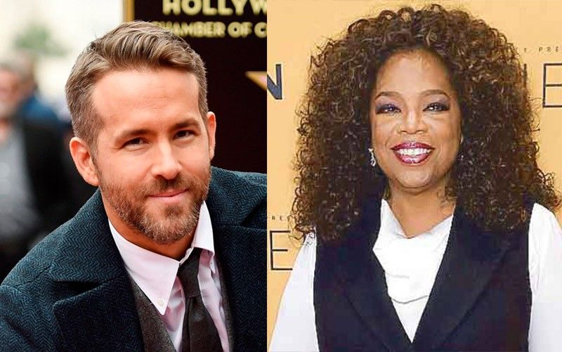 Ryan Reynolds, Oprah Winfrey top TIME 100 poll