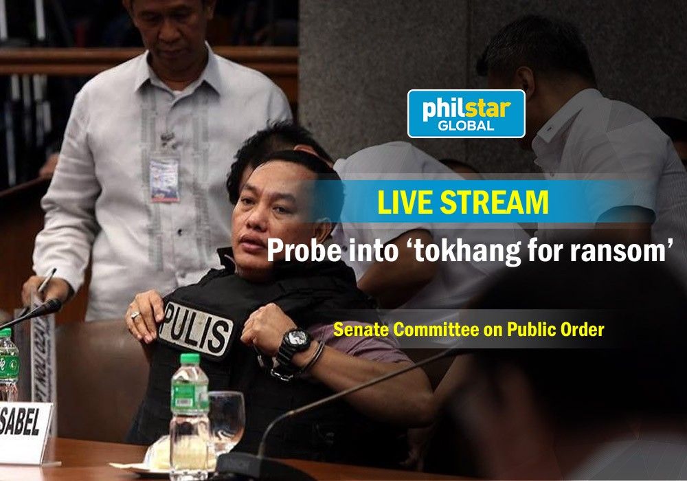 LIVE: Senate probe on 'tokhang for ransom'