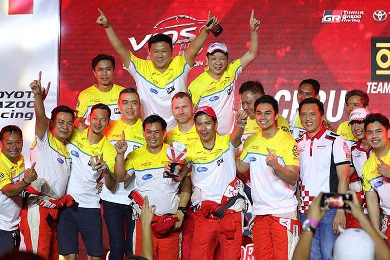 Toyota Team Cebu wins overall best team award
