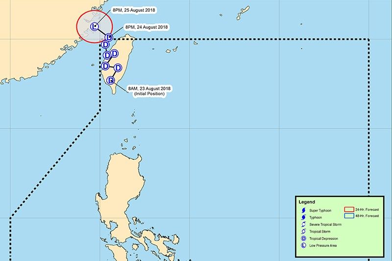 Tropical Depression Luis exits PAR, will enhance habagat