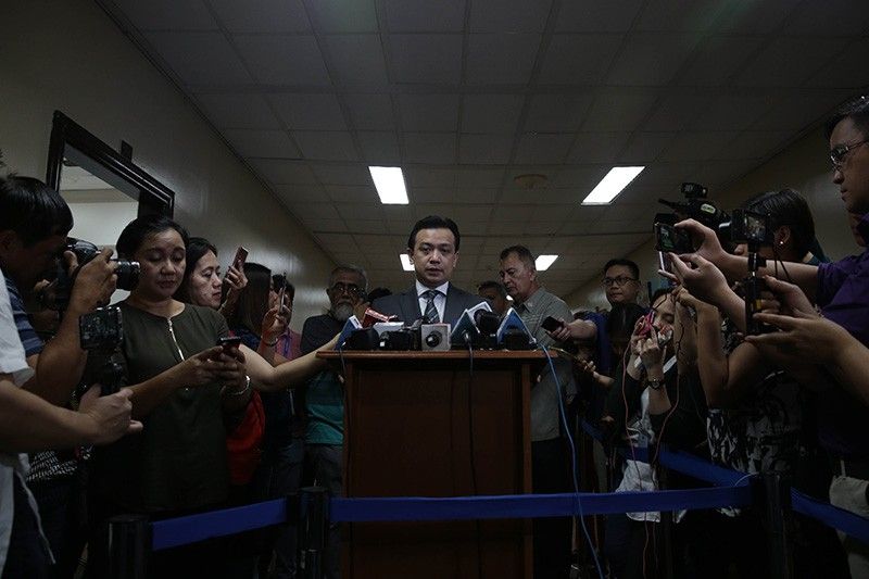 Trillanes claims Calida 'stole' his amnesty application documents