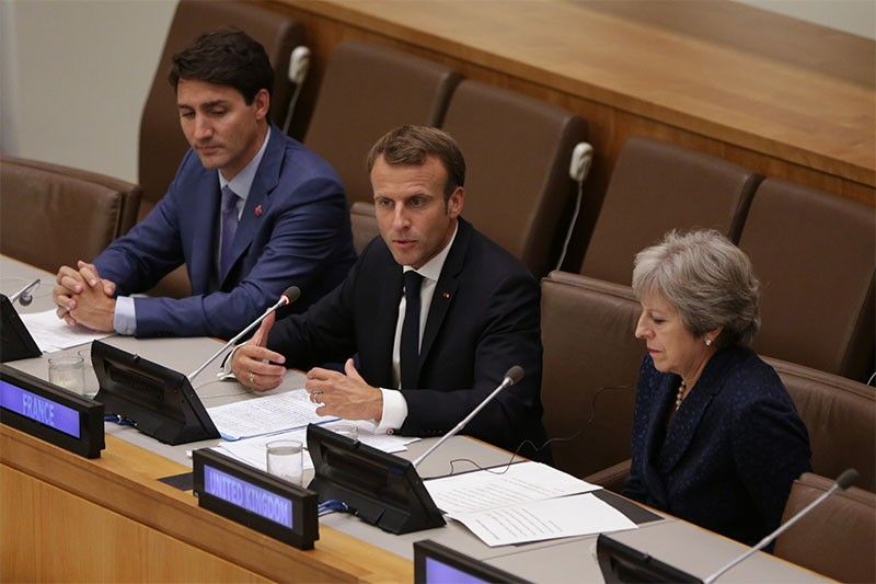 Macron at UN rebukes Trump's 'law of the strongest'