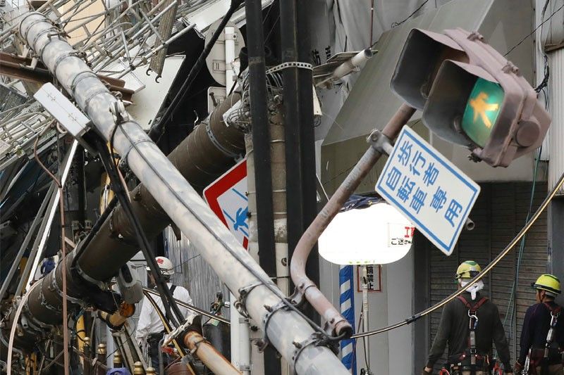 Six dead as strongest typhoon in quarter century batters Japan