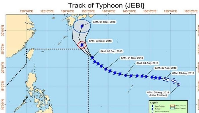 &lsquo;Maymay&rsquo; weakens slightly as it leaves PAR