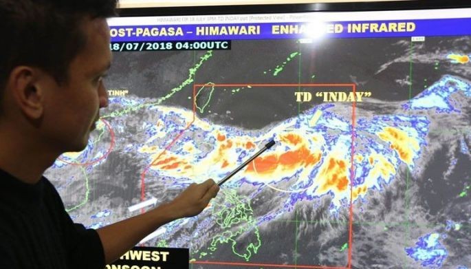 Tropical Storm 'Inday' intensifies, to bring more rains