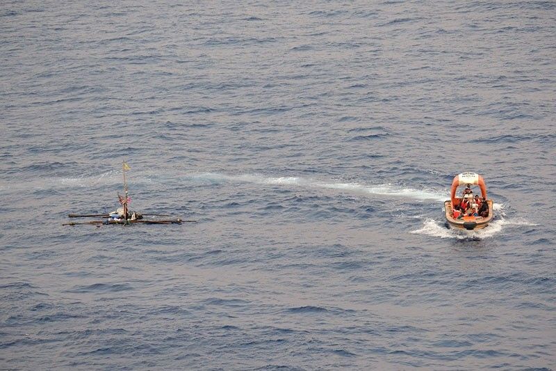 US Navy ship rescues stranded Filipino fishermen in West Philippine Sea