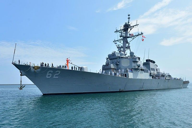 US warship dumaong sa Subic Bay
