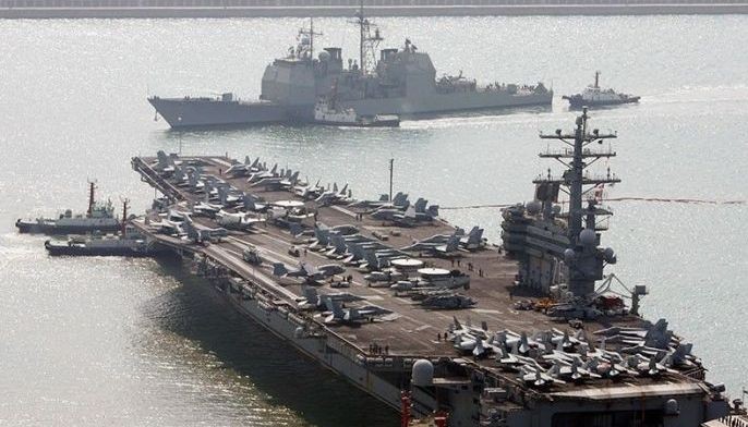 Navy warplane down in 2nd crash from US carrier in month