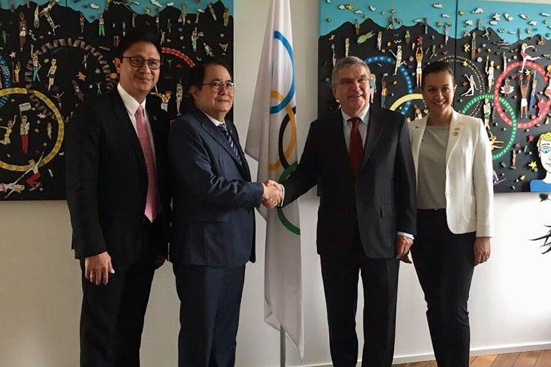 Vargas humanga sa IOC president