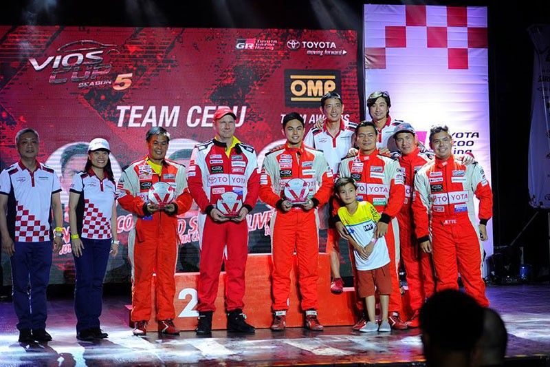 Toyota Team Cebu wins opening leg of Vios Cup
