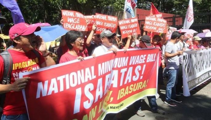 P750 minimum wage  inihain na sa Kamara