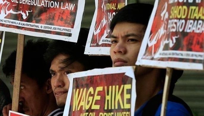 P25 wage hike in NCR &lsquo;unjust,&rsquo; &lsquo;unreasonable&rsquo; &mdash; labor groups