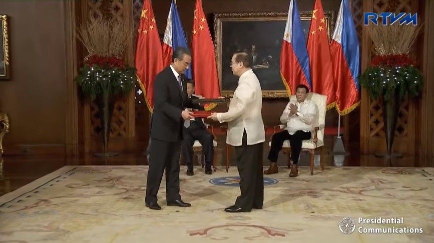 Copies of China joint oil development MOU to be sent to Senate, House â�� Locsin