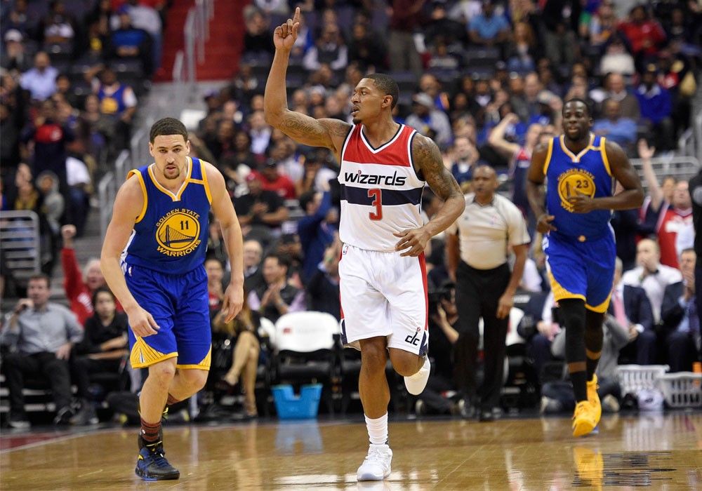 Sans injured Durant, Warriors lose to Wizards