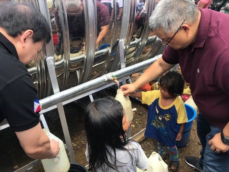Water supply projects launched in Marawi schools