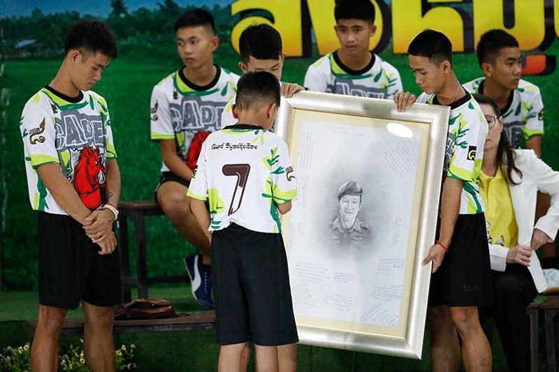 Thai boys recount cave rescue: Voices in dark, then 'hello'