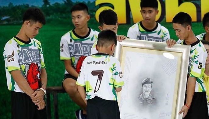 Thai boys recount cave rescue: Voices in dark, then 'hello'