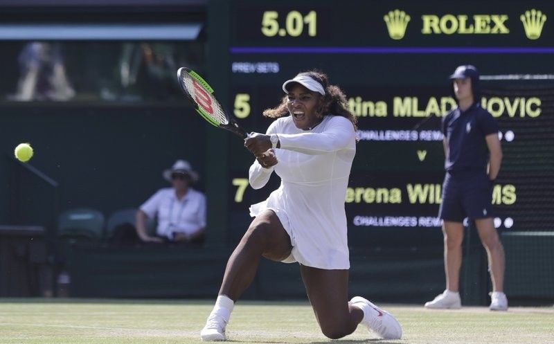 Hey, Serena, youâ��ve won 7 Wimbledon titles; could 8 be next?
