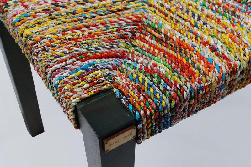 Junk Not! Upcycling plastic into furniture
