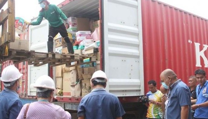 Meant for Yolanda survivors:Donations burned