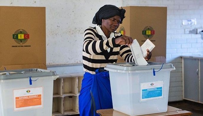 Zimbabwe votes for first time without Mugabe on ballot