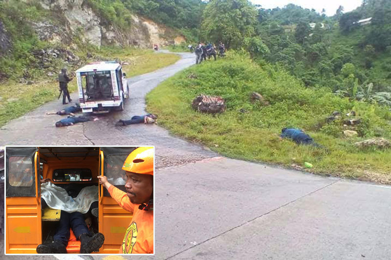 Guihulngan cops among fatalities: 7 killed in ambush 