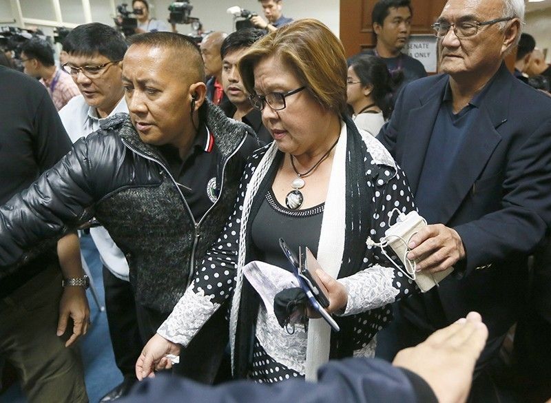 De Lima while in detention