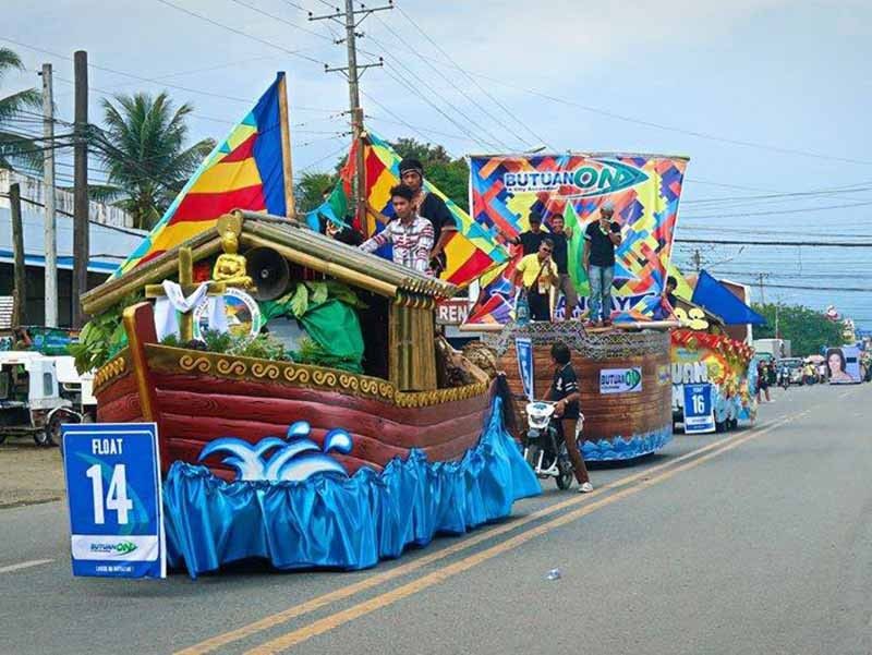 Photo: This 2017 photo shows participants in the Butuan Boat Parade. Butuan is the administrative center of the Caraga region.