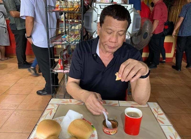 What and Where Duterte eats