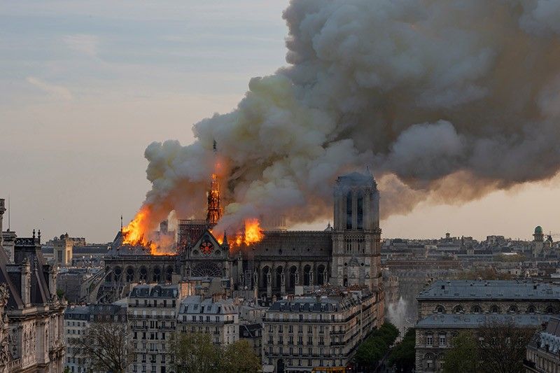 Fire guts Notre Dame cathedral