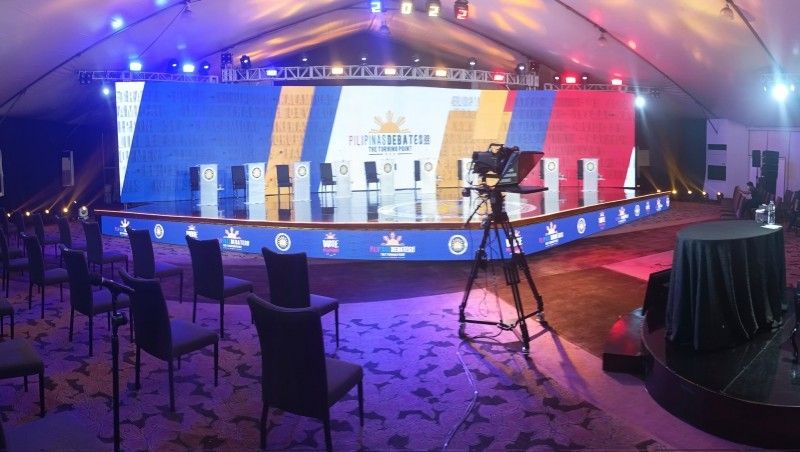 Comelec's PiliPinas Presidential Debates 2022 proper