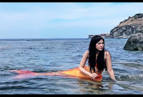 Janella naghubad ng pang-itaas!