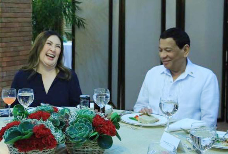 Sharon proud na proud sa dinner nila ni Pres. Digong