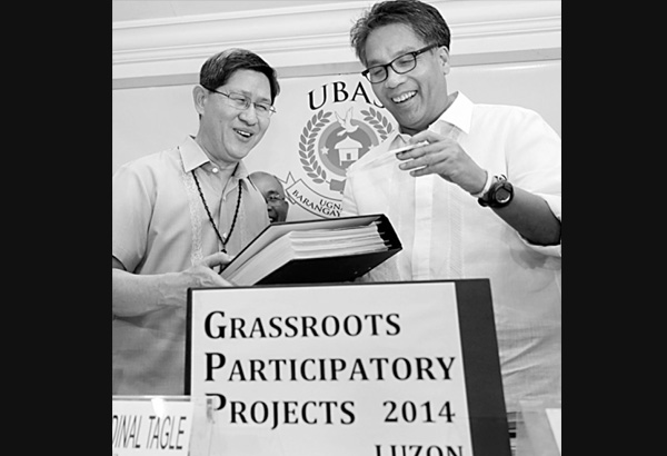 Sa paglulunsad ng UBAS... Mar suportado ng simbahan at barangay
