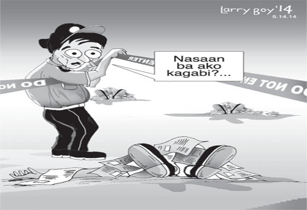 EDITORYAL - Nasaan ang mga pulis kung gabi?