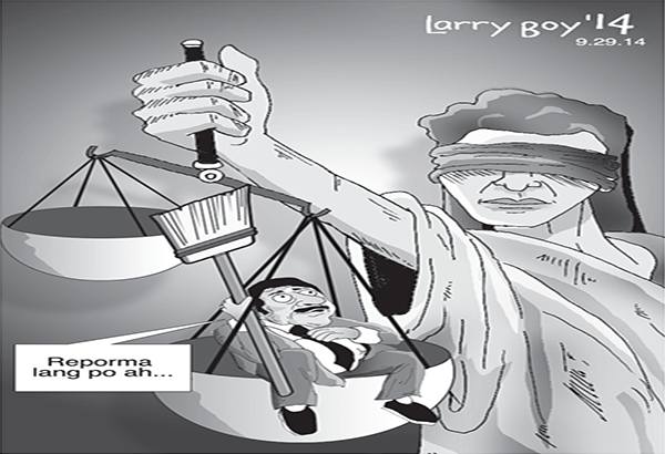 EDITORYAL &ndash; Ibalik ang tiwala sa hudikatura