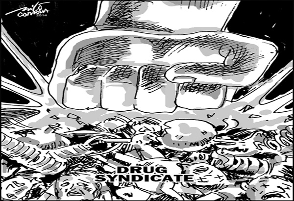 EDITORYAL &ndash; Durugin, mga salot na drug syndicate