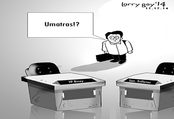 EDITORYAL &ndash; Sana hindi naghamon ng debate si VP
