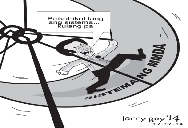 EDITORYAL - Kakulangan ng MMDA