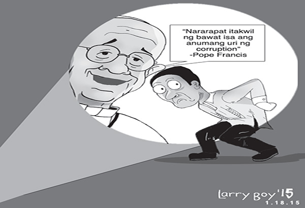 EDITORYAL - Tinamaan kaya ang mga corrupt?