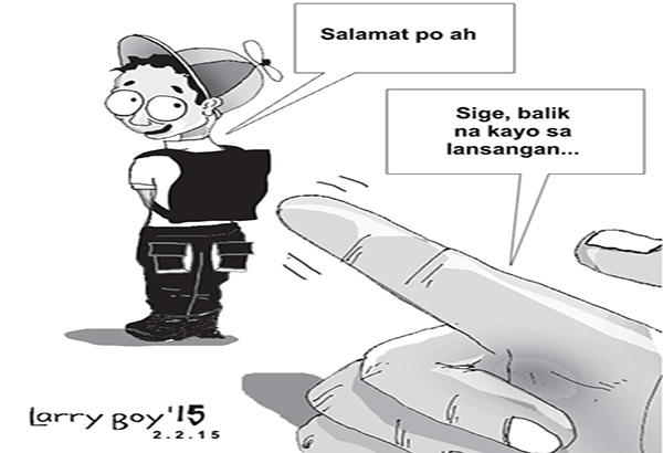 EDITORYAL - Marami na namang batang palaboy