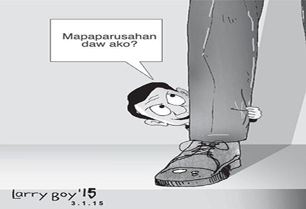 EDITORYAL &ndash; Maparusahan naman kaya?