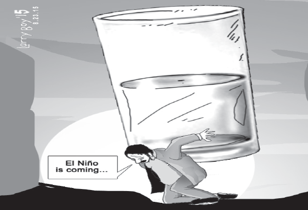 Editoryal &ndash; Preparasyon sa pagtama ng El Ni&ntilde;o