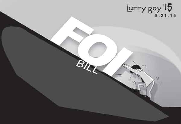 EDITORYAL &ndash; Ipaglaban ang FOI Bill
