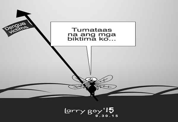 EDITORYAL &ndash; Tumaas ang bilang ng mga nagkaka-dengue