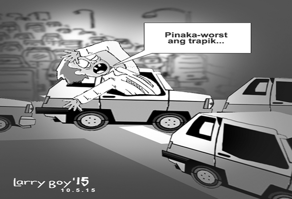 EDITORYAL &ndash; Pinaka-worst ang trapik