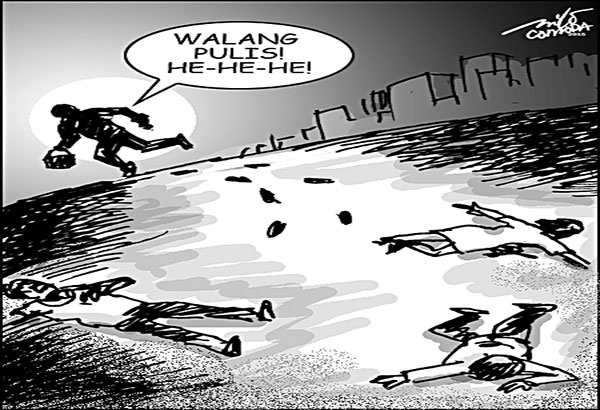 EDITORYAL &ndash; Natutulog ang pulis