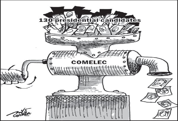 EDITORYAL - Dagdag-abala sa Comelec